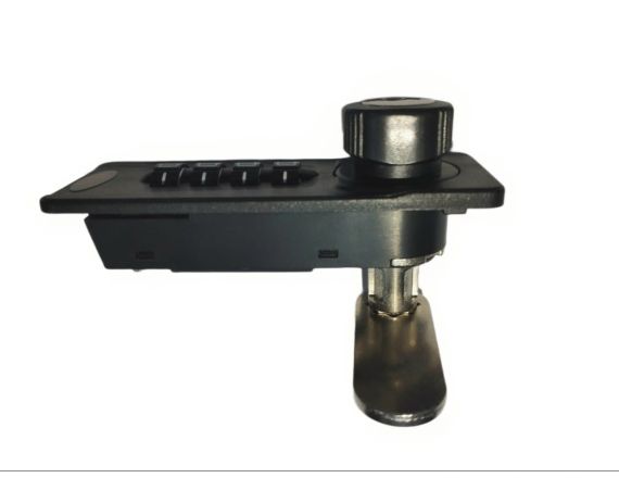 KHÓA SỐ REAL 4 MÃ ÂM TỦ BẰNG ABS RL015N-03 KIỂU NGANG MỞ TRÁI